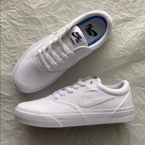 NWT Nike SB charge triple white - Picture 7 of 10